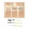 Coffret Hêtre Ménagère 24 Pièces Le Thiers® Manche Nacrine -LA GRANDE COUTELLERIE Soldes coffret 24 pieces thiers 1