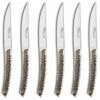 Coffret Hêtre 6 Couteaux à Steak Le Thiers® Manche Bois De Cerf