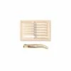 Coffret Hêtre 6 Couteaux à Dessert Laguiole Mitre Laiton 1 Coffret Hêtre 6 Couteaux à Dessert Laguiole Mitre Laiton -LA GRANDE COUTELLERIE Soldes coffret hetre 6 couteaux dessert super laguiole mitre laiton