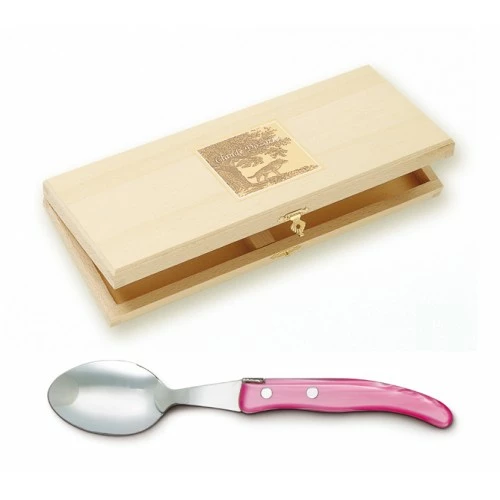 Coffret Hêtre 6 Cuillères à Soupe Berlingot Manche Nacrine Unie 8 Coffret Hêtre 6 Cuillères à Soupe Berlingot Manche Nacrine Unie -LA GRANDE COUTELLERIE Soldes coffret hetre 6 cuilleres a soupe berlingot manche nacrine