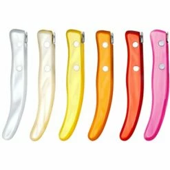 Coffret Hêtre Berlingot Ménagère 24P Manche Nacrine Panachée