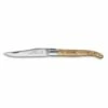 Couteau De Poche Laguiole Traditionnel 12cm Manche Bois Mitre Inox -LA GRANDE COUTELLERIE Soldes couteau de poche laguiole 12cm manche cerf mitre laiton 2