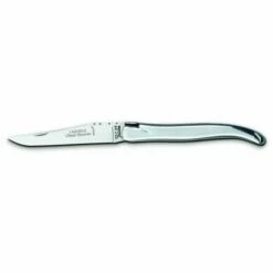 Couteau De Poche Laguiole Traditionnel 12cm Plein Manche Aluminium