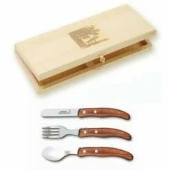 Coffret Hêtre 3 Pièces Enfant Berlingot Manche Bois
